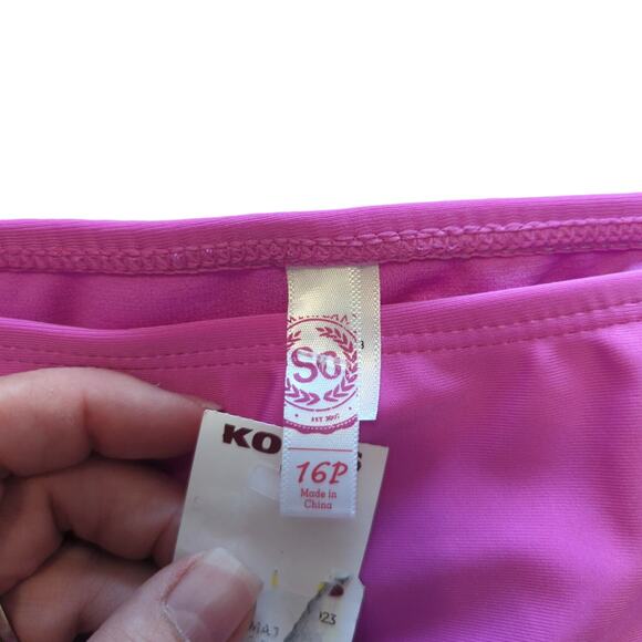 SO Swim Bottom, NWT, Girls 16P - Picture 2 of 5